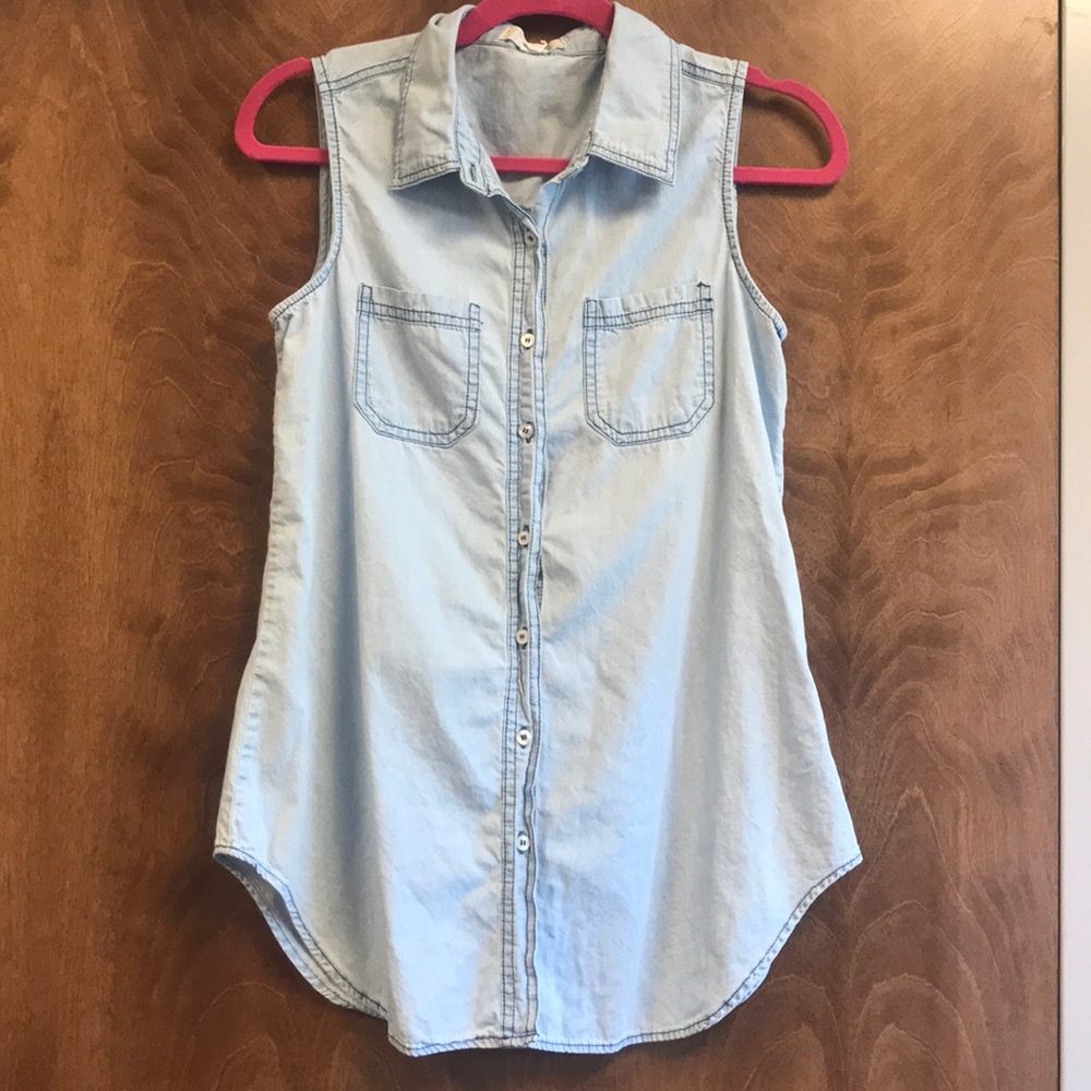 Japana chambray tank top